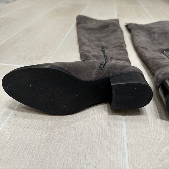 Via Spiga Suede Over The Knee Boots - Picture 5 of 10